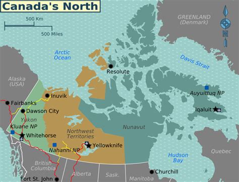 farthest north town in canada.